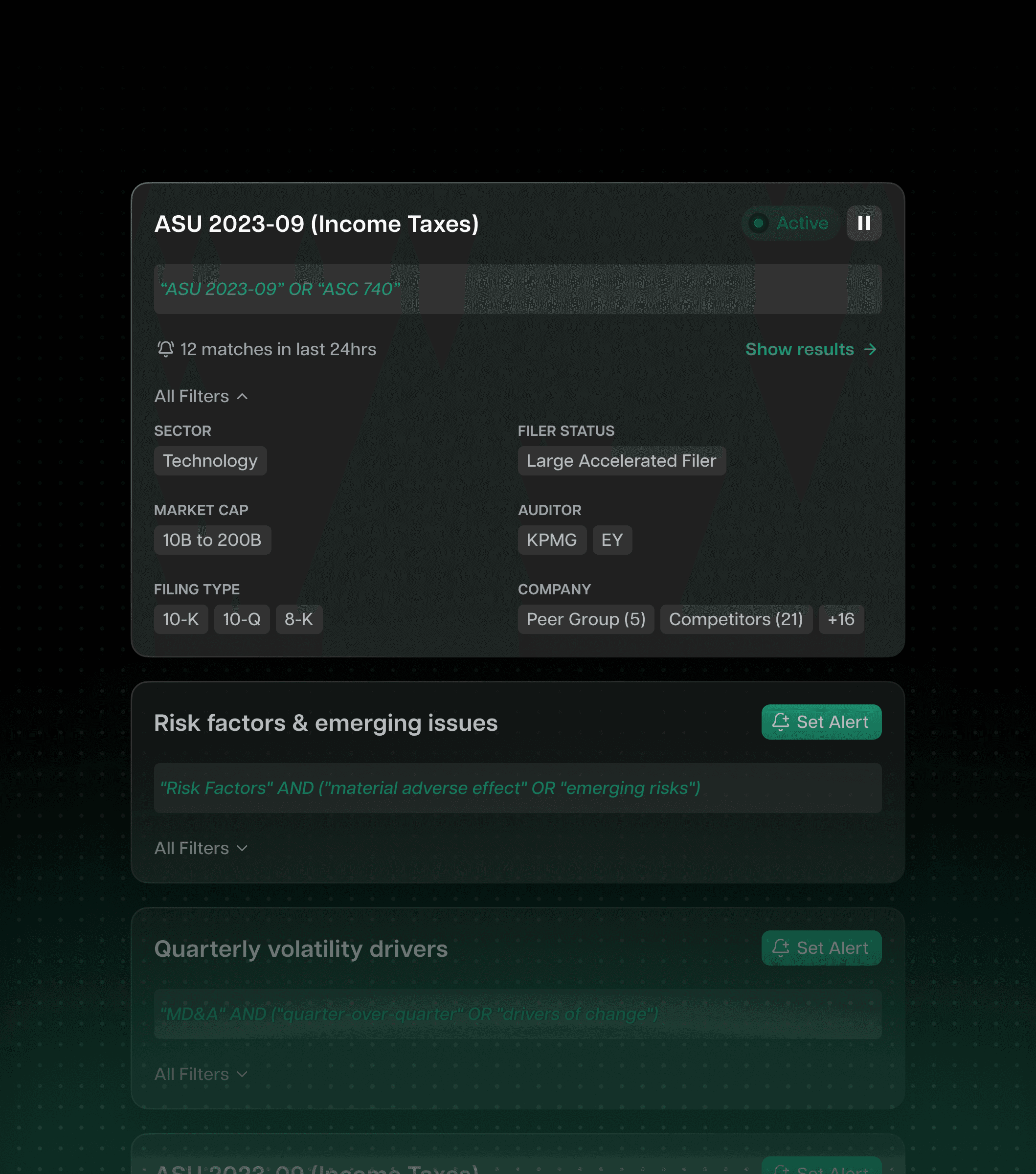 Monitor disclosure and regulatory changes