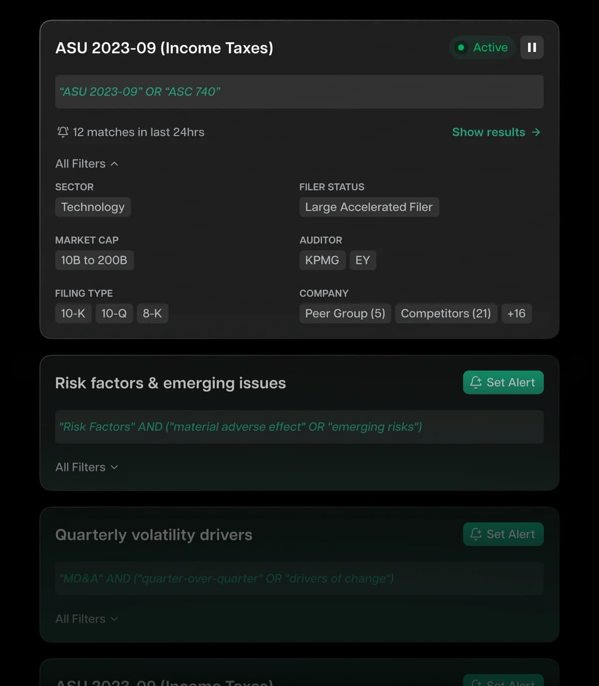 Monitor disclosure and regulatory changes