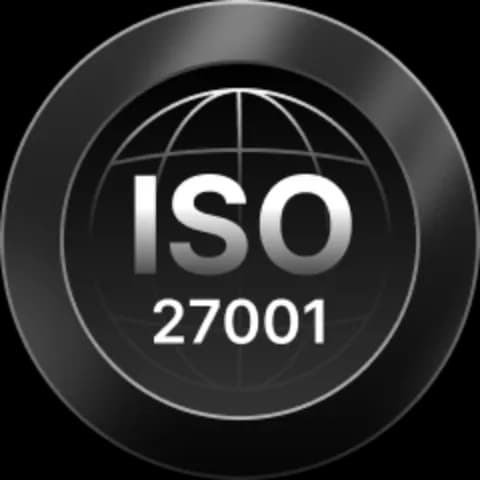 ISO 27001 badge