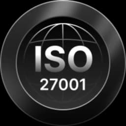 ISO 27001 badge